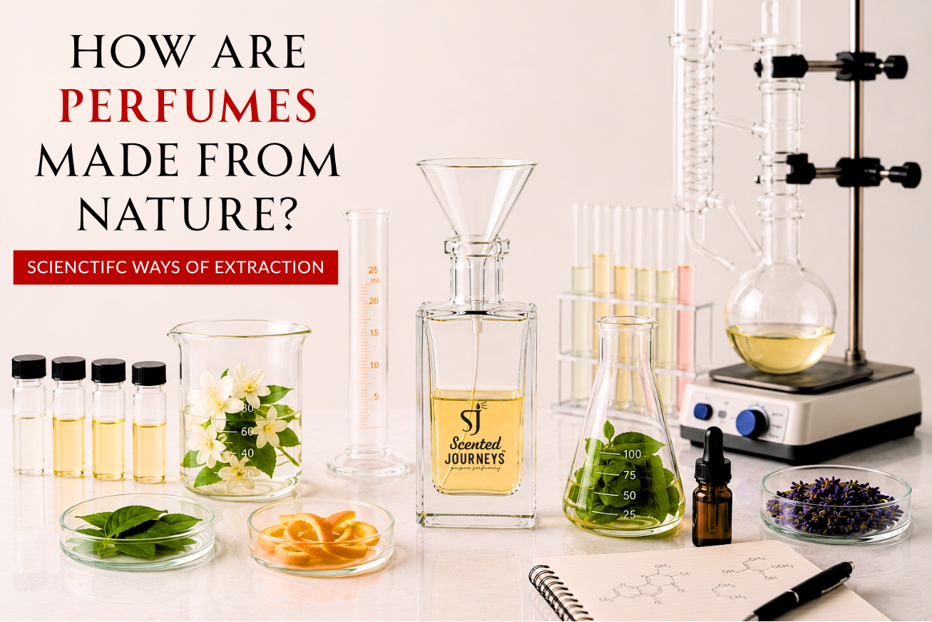 How is Perfume Made From Fruits, Flowers, Woods and Spices?