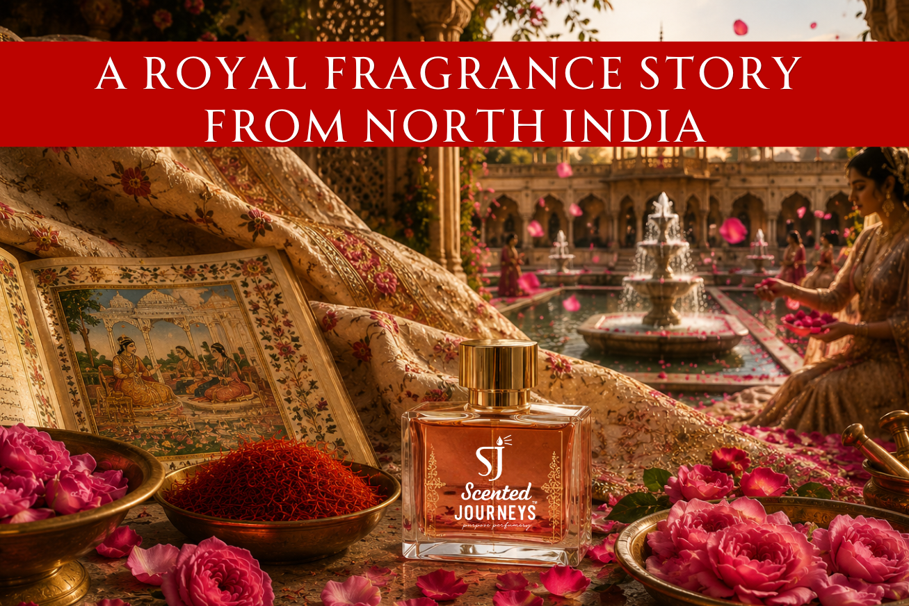 A Royal Fragrance Story of Saffron and Rose (North India)